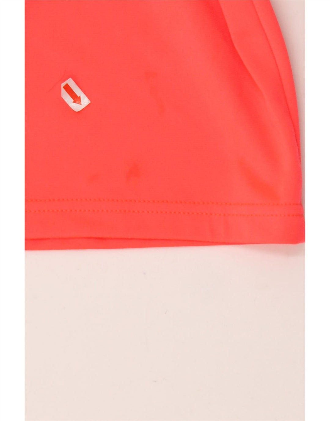 PUMA Boys Zip Neck Pulôver Treino Top 11-12 Anos Vermelho Colorblock