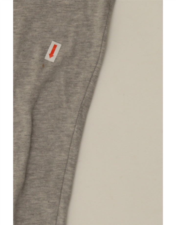 ADIDAS Girls Graphic Leggings 13-14 Years  Grey Cotton Vintage Adidas and Second-Hand Adidas from Messina Hembry 