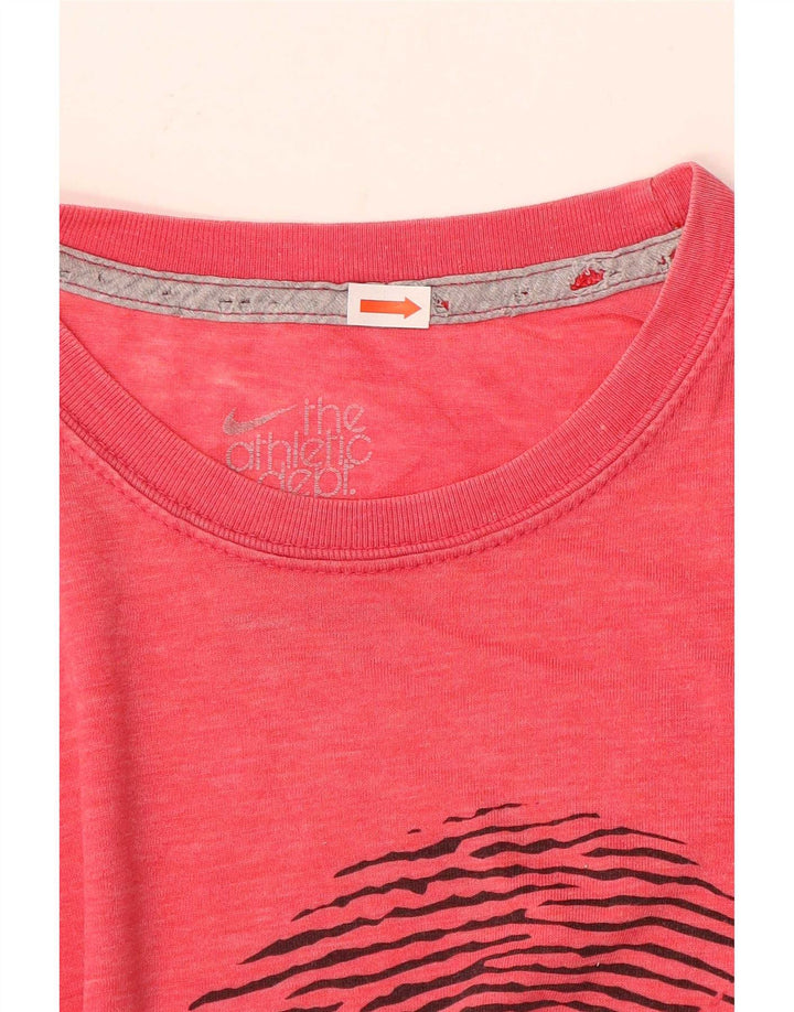 Camiseta Nike Masculina Regular Fit Graphic Top Médio Poliéster Vermelho