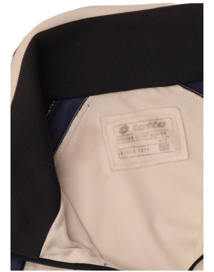 Lotto Mens Treino Top Jaqueta 2XL Branco Colorblock