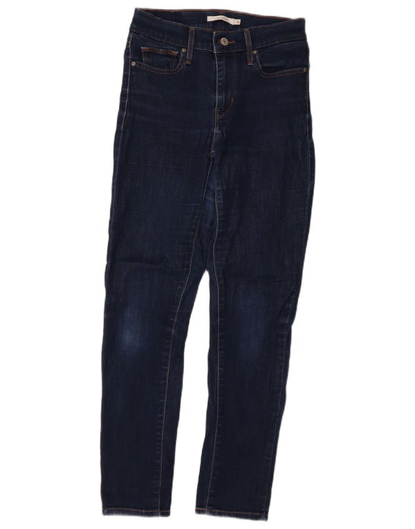 Calça jeans skinny slimming feminina Levi's W26 L30 algodão azul marinho