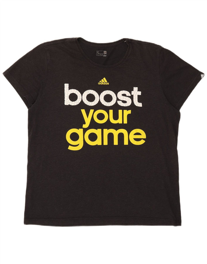 Camiseta Adidas Masculina Climalite Graphic Top XL Preto