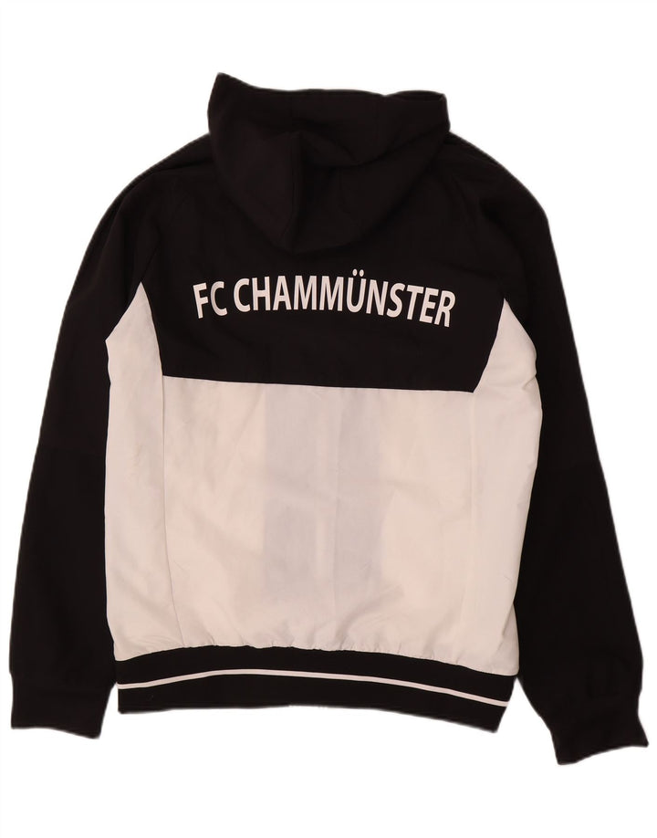 ADIDAS Mens Climalite Graphic Tracksuit Top Jacket Médio Preto