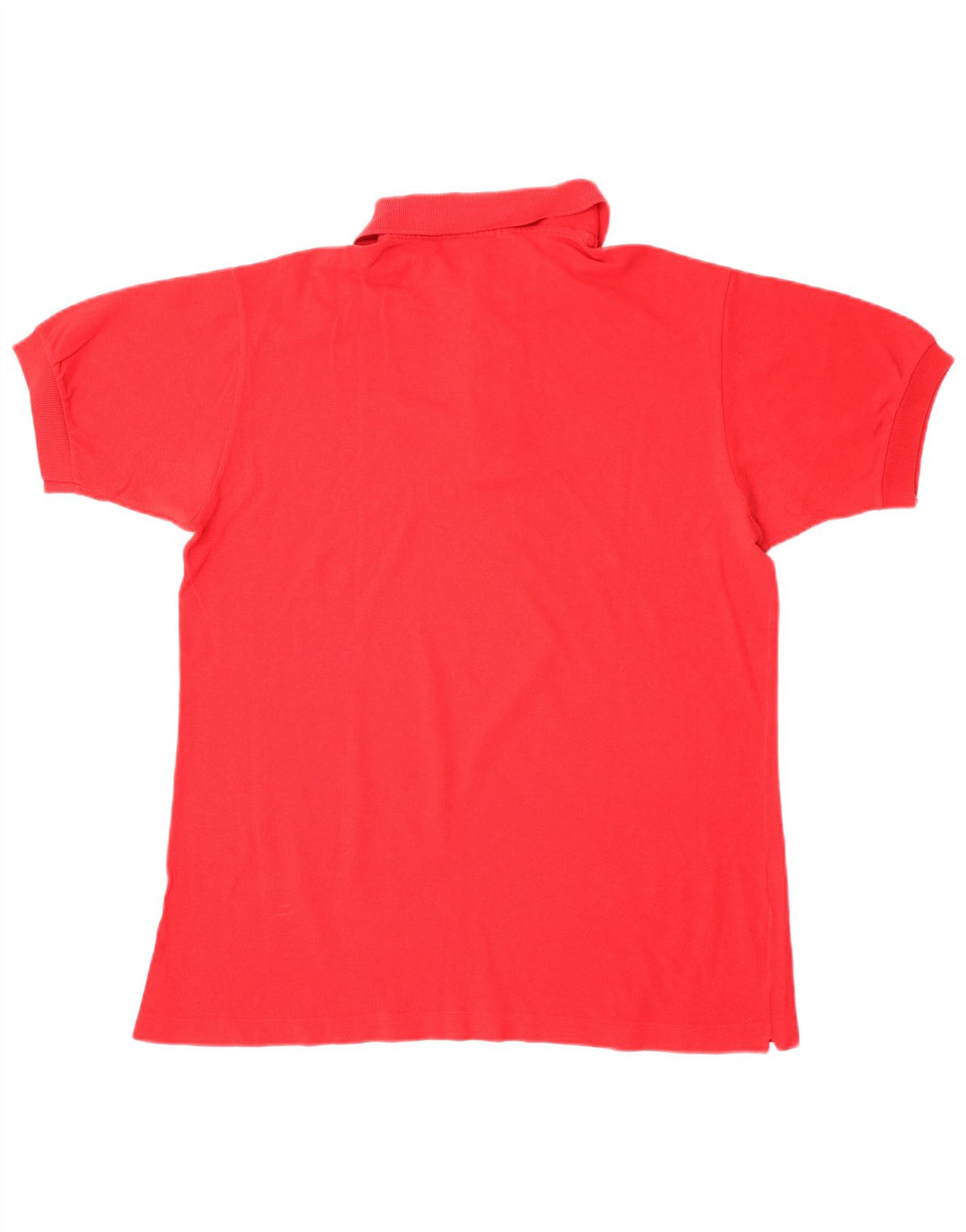 Camisa polo masculina LACOSTE tamanho 6 XL algodão vermelho