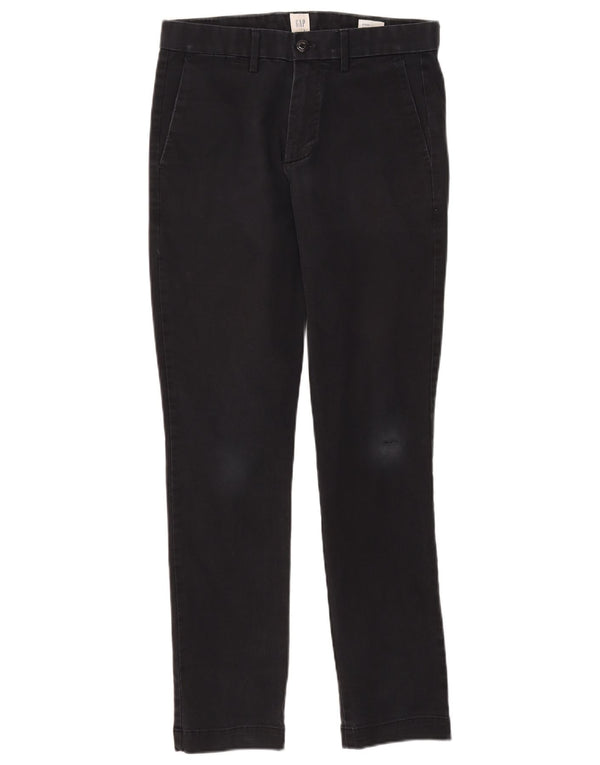 Calça Chino Slim Masculina Gap W30 L30 Algodão Azul Marinho