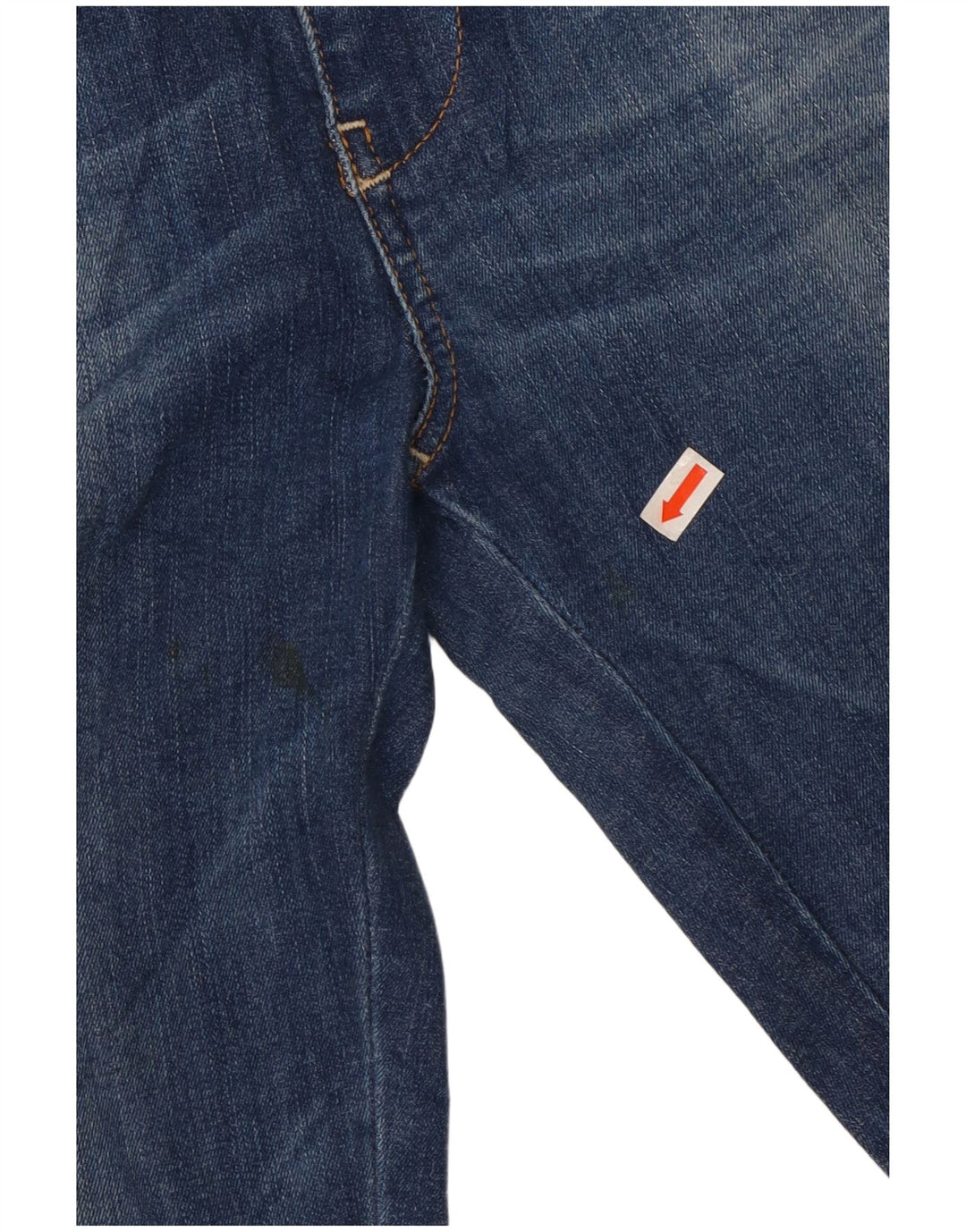 DIESEL Calça jeans skinzee feminina cintura baixa super slim skinze W25 L27 azul