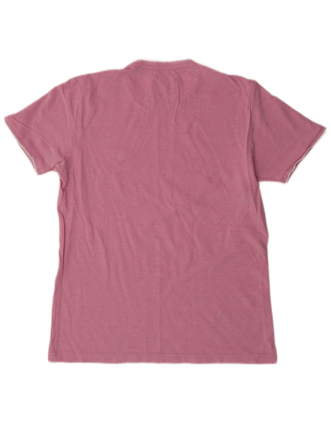 Camiseta masculina Crew Clothing Top grande rosa
