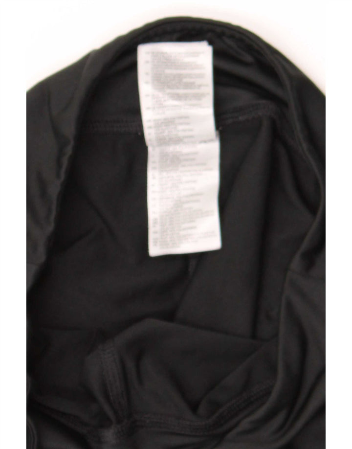 Adidas Womens Capri Leggings UK 8/10 Pequeno Poliéster Preto