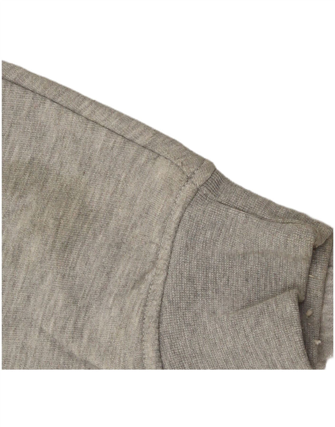 Zara moletom com capuz masculino pequeno poliéster manchado cinza