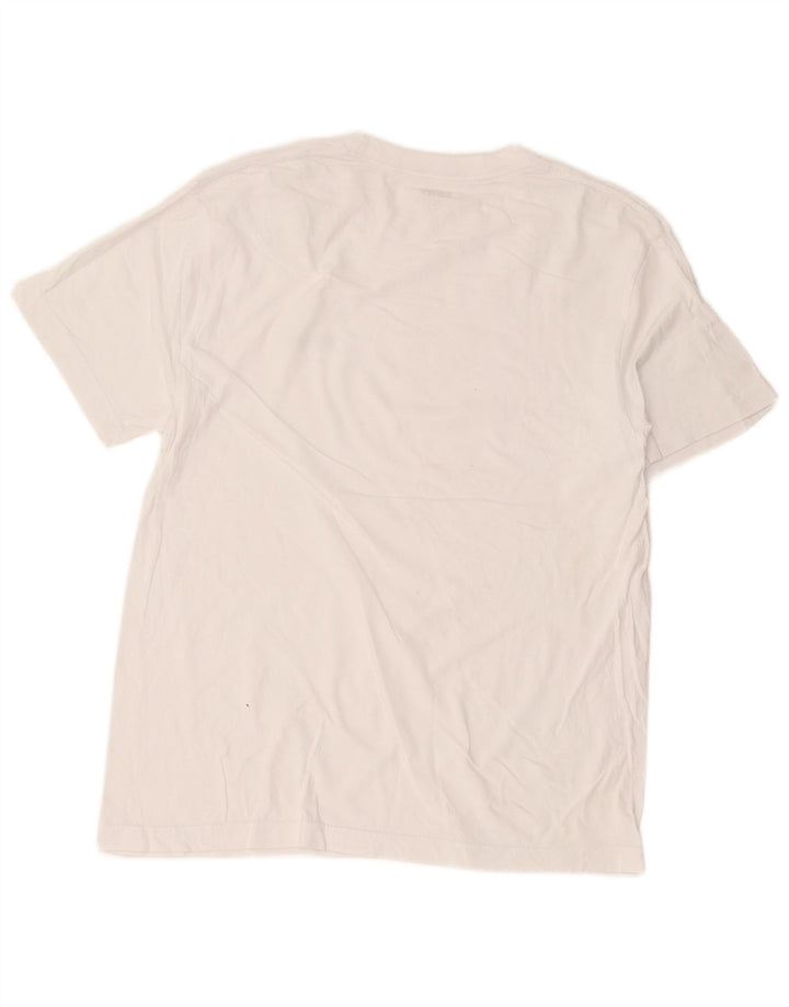 Camiseta Dkny Boys Top 15-16 Anos Grande Algodão Branco