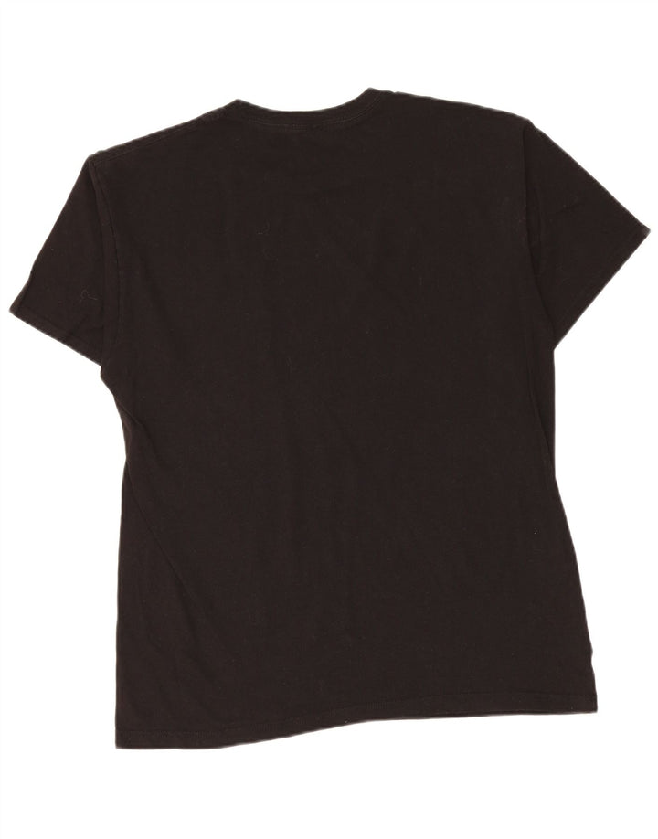 Vans Camiseta masculina gráfica grande preta