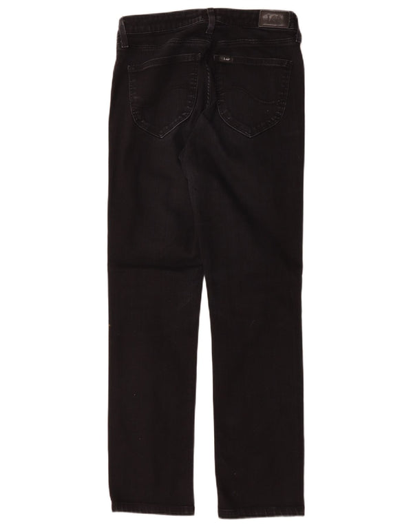 Calça jeans reta feminina Lee W30 L29 preta