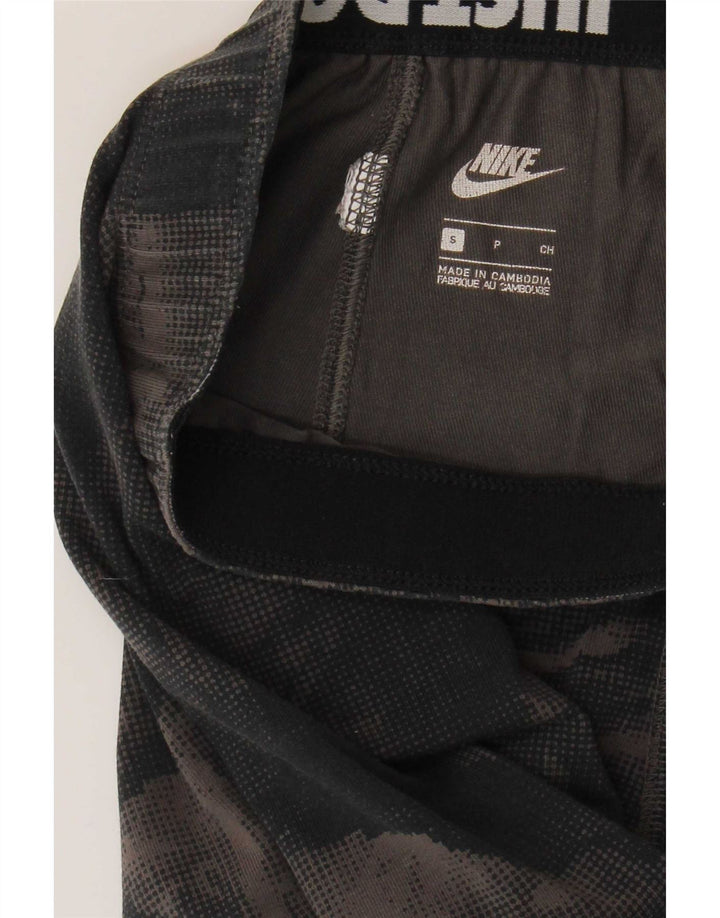 Leggings Nike Femininas Graphic UK 8 Pequenas Pretas Tie Dye