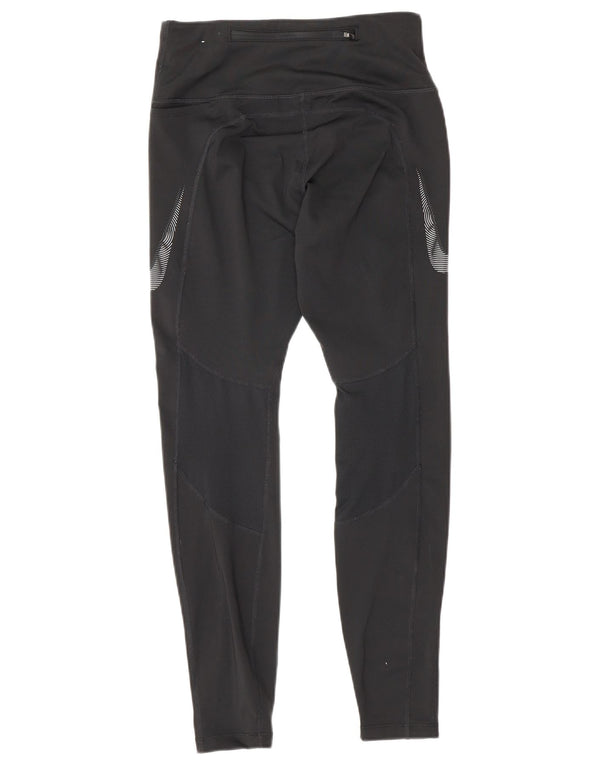 Leggings Nike Dri Fit para mulher UK 8 pequeno preto colorblock poliéster