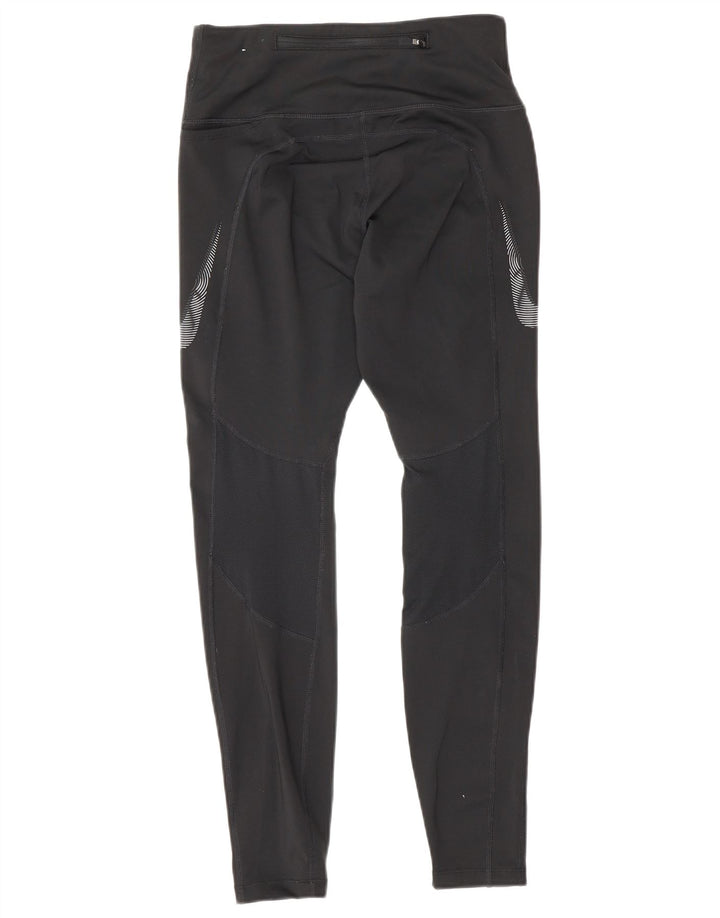 Leggings Nike Dri Fit para mulher UK 8 pequeno preto colorblock poliéster