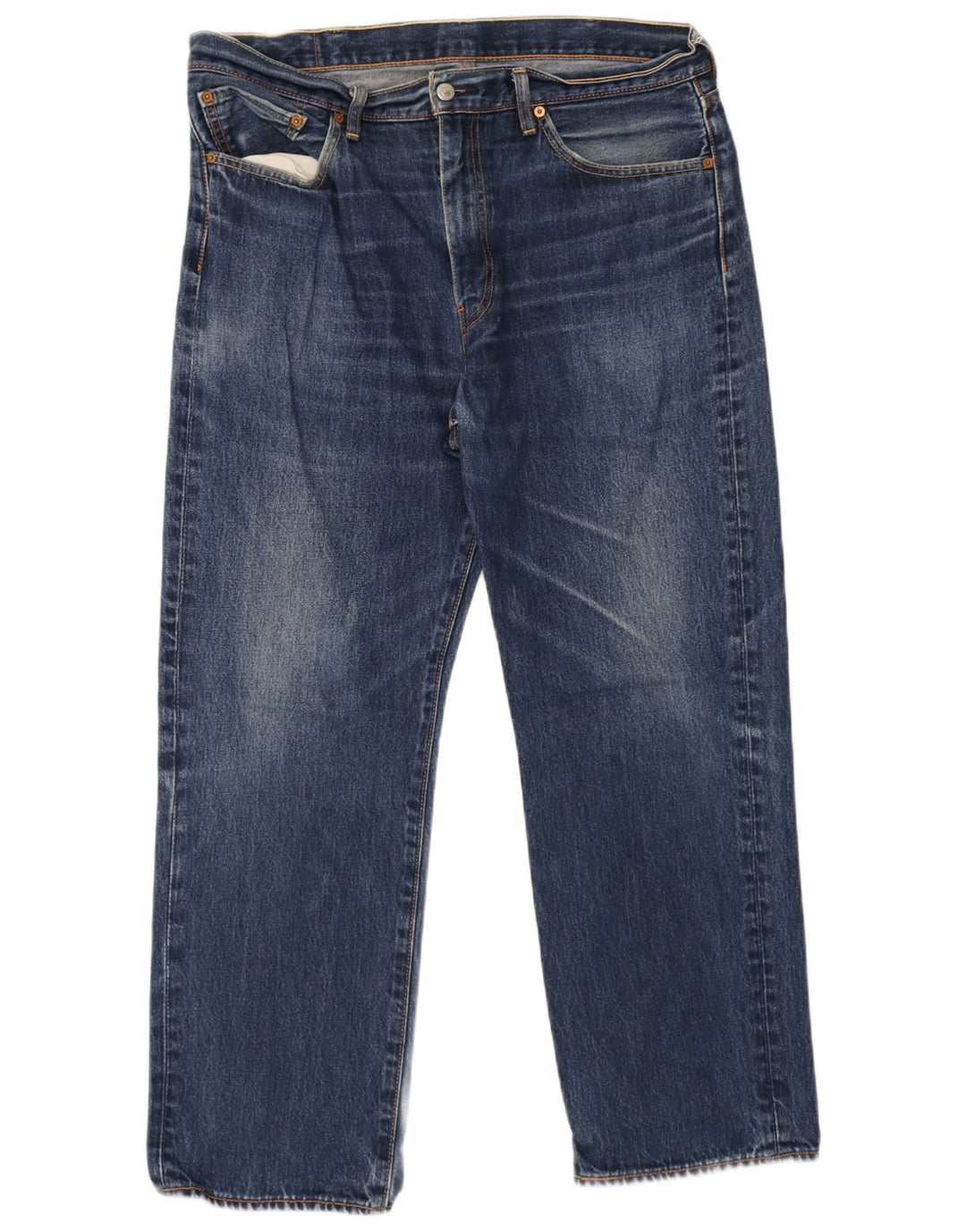 Jeans Levi's 751 Straight Masculino W38 L30 Azul