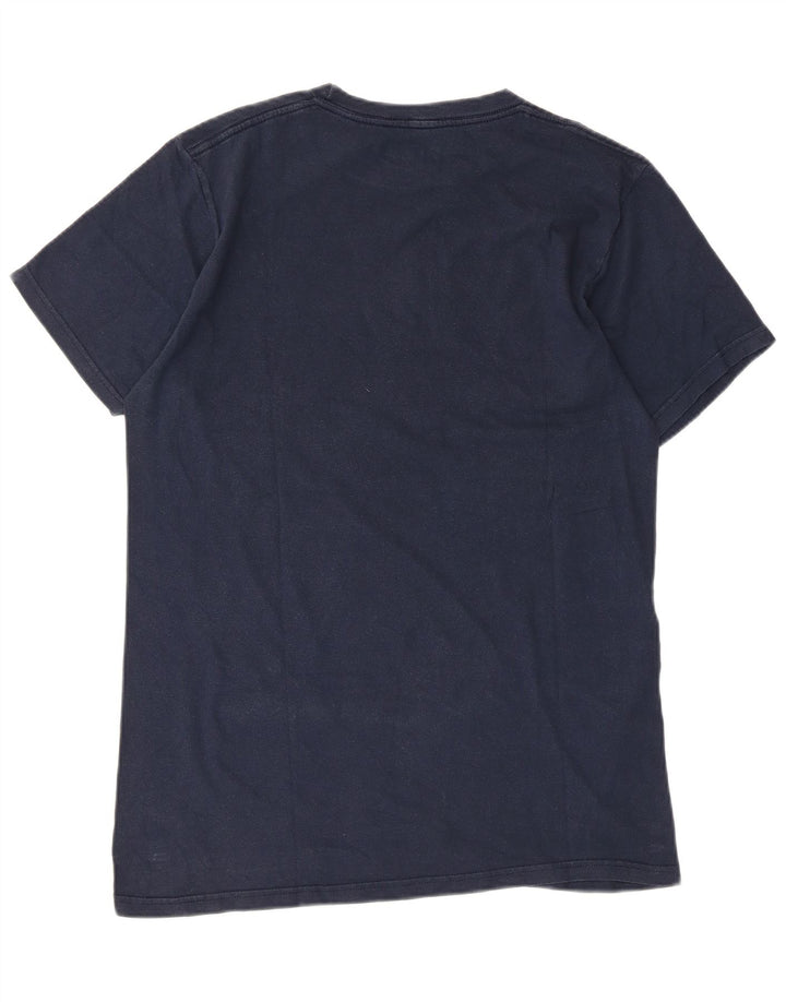 Camiseta gráfica masculina Levi's Top médio algodão azul marinho