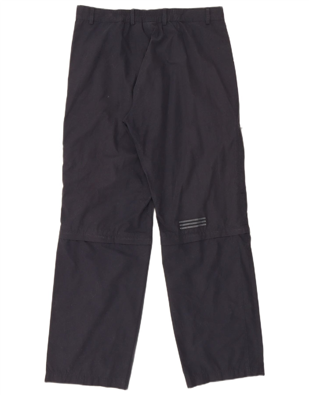 Calça cargo reta masculina Adidas média W32 L31 azul marinho poliéster