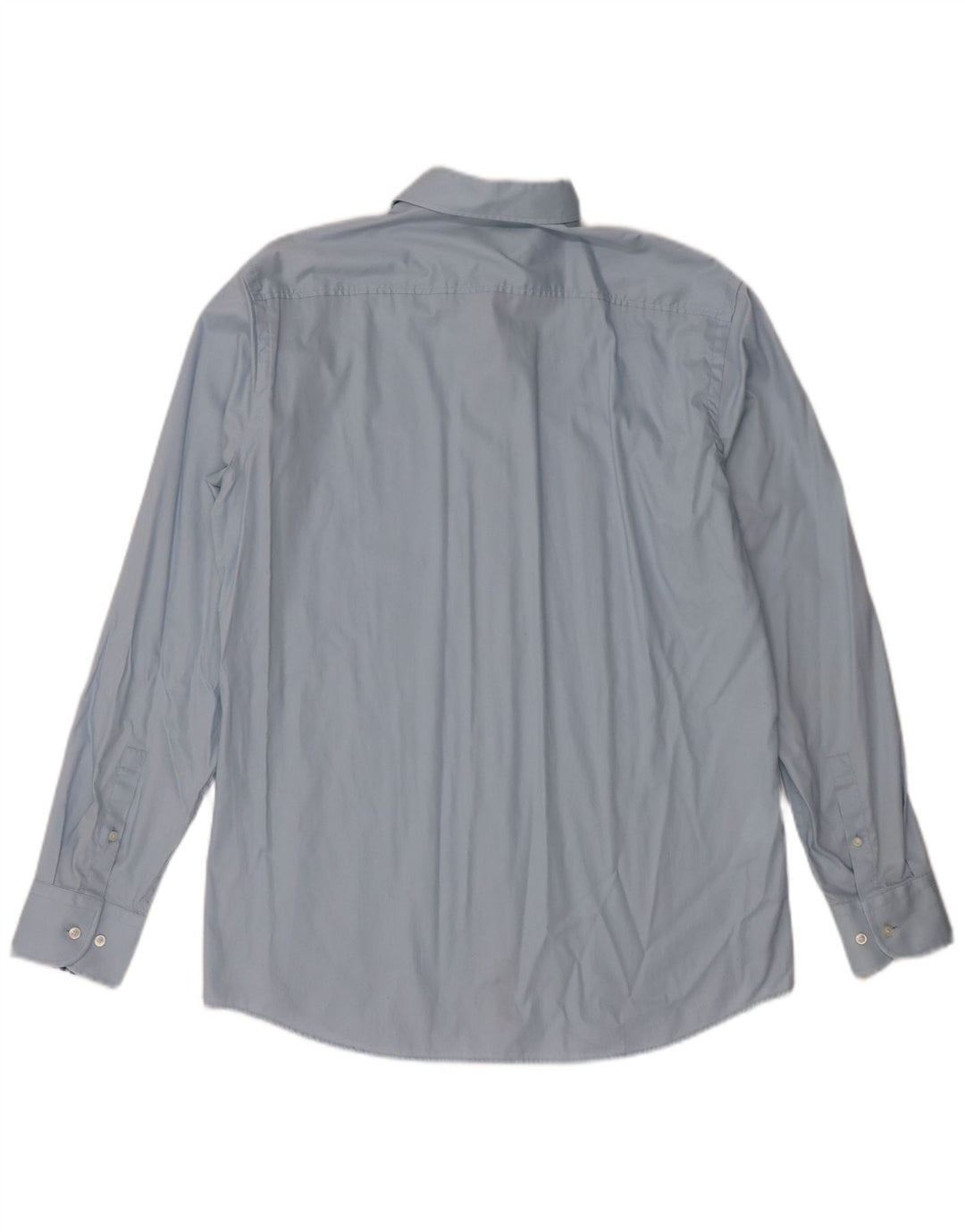 Camisa Slim Fit Masculina Hugo Boss Grande Algodão Azul