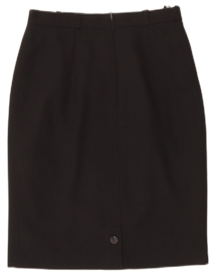 Saia lápis feminina Golden Gate EU 38 poliéster preto W24 médio