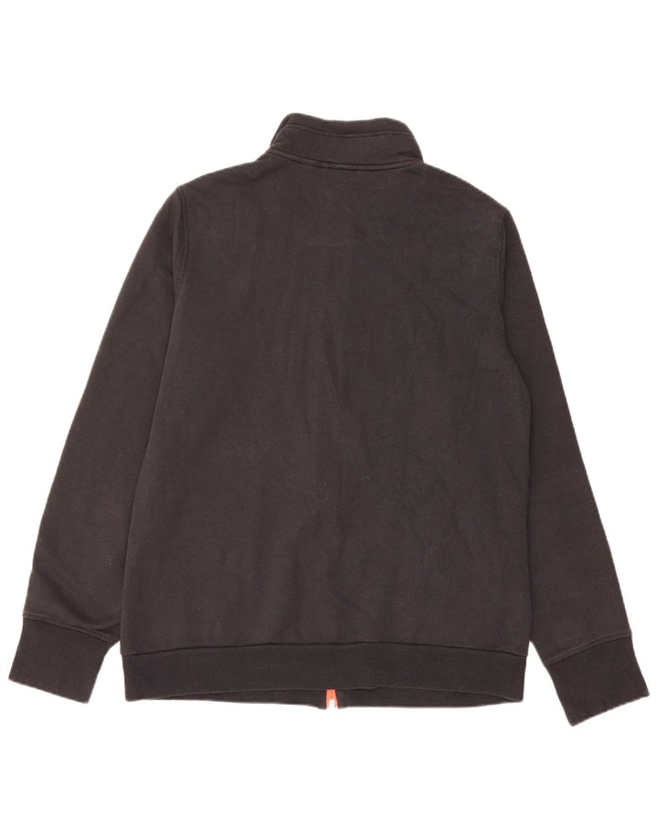 ADIDAS Womens Graphic Tracksuit Top Jacket UK 16 Grande Cinza