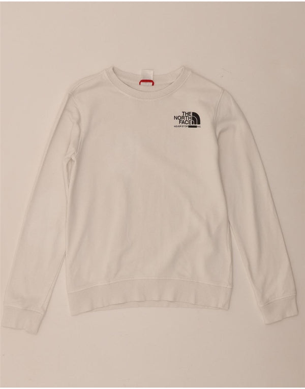Suéter gráfico The North Face Boys Graphic 14-15 anos XL algodão branco