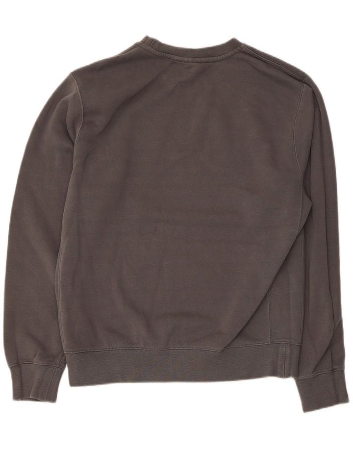 Nike Mens Moletom Jumper Pequeno Algodão Cinza