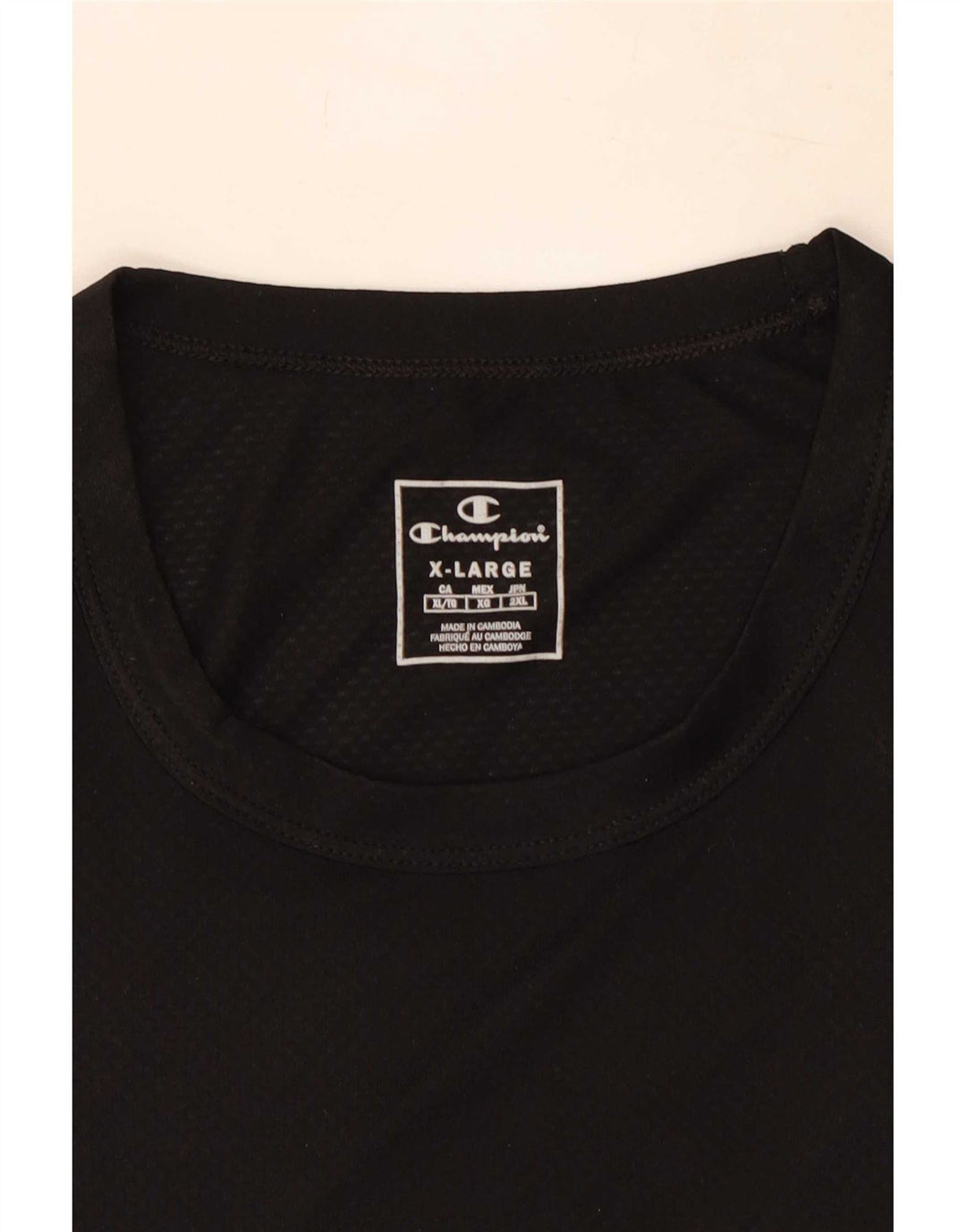 Champion Mens Graphic Vest Top XL Black