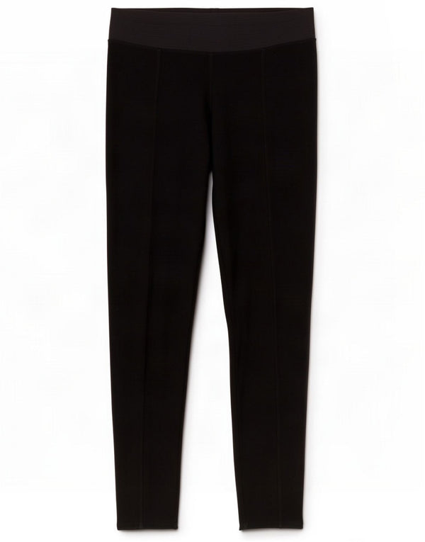 Zara Womens Leggings UK 14 Large Black