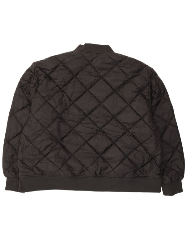 Jaqueta acolchoada masculina DICKIES UK 48 4XL nylon preto