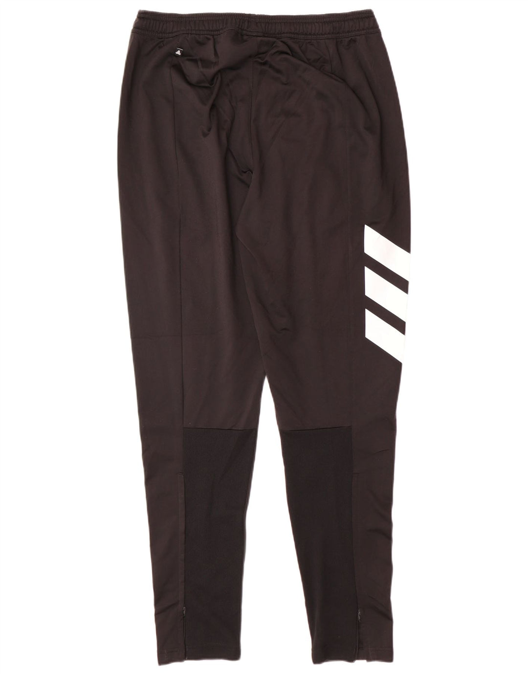 Calça de treino masculina ADIDAS grande poliéster colorblock preto