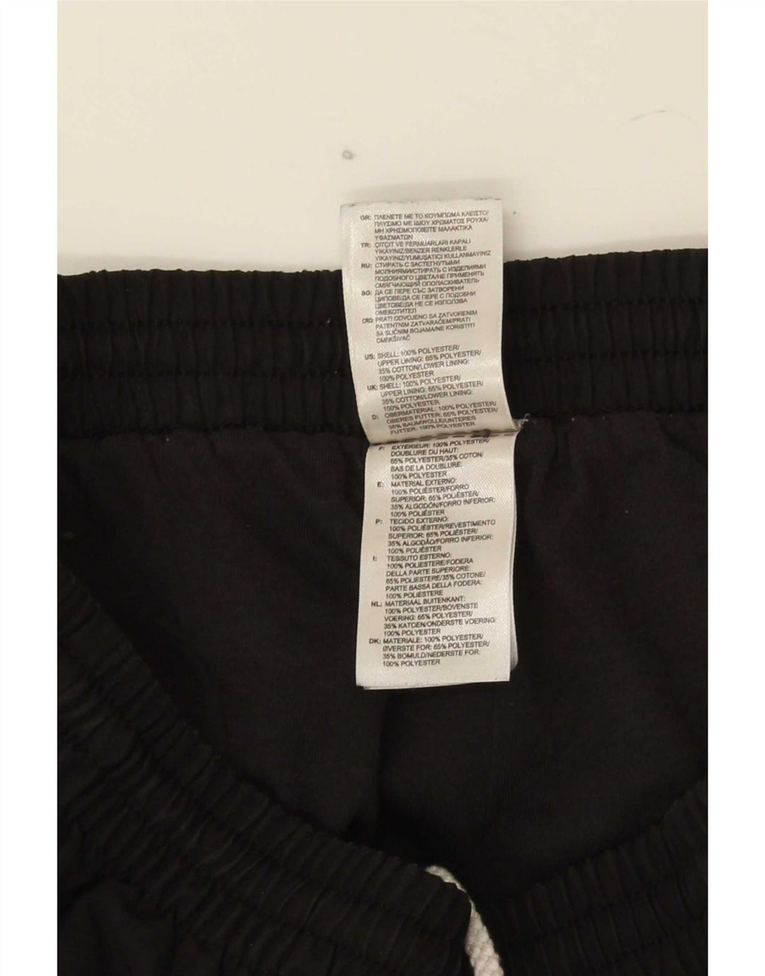Adidas Mens Treino Calças Joggers Médio Poliéster Preto