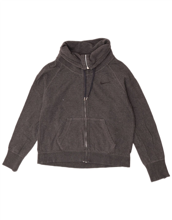 Jaqueta Nike Feminina Treino Top UK 16 Grande Algodão Cinza