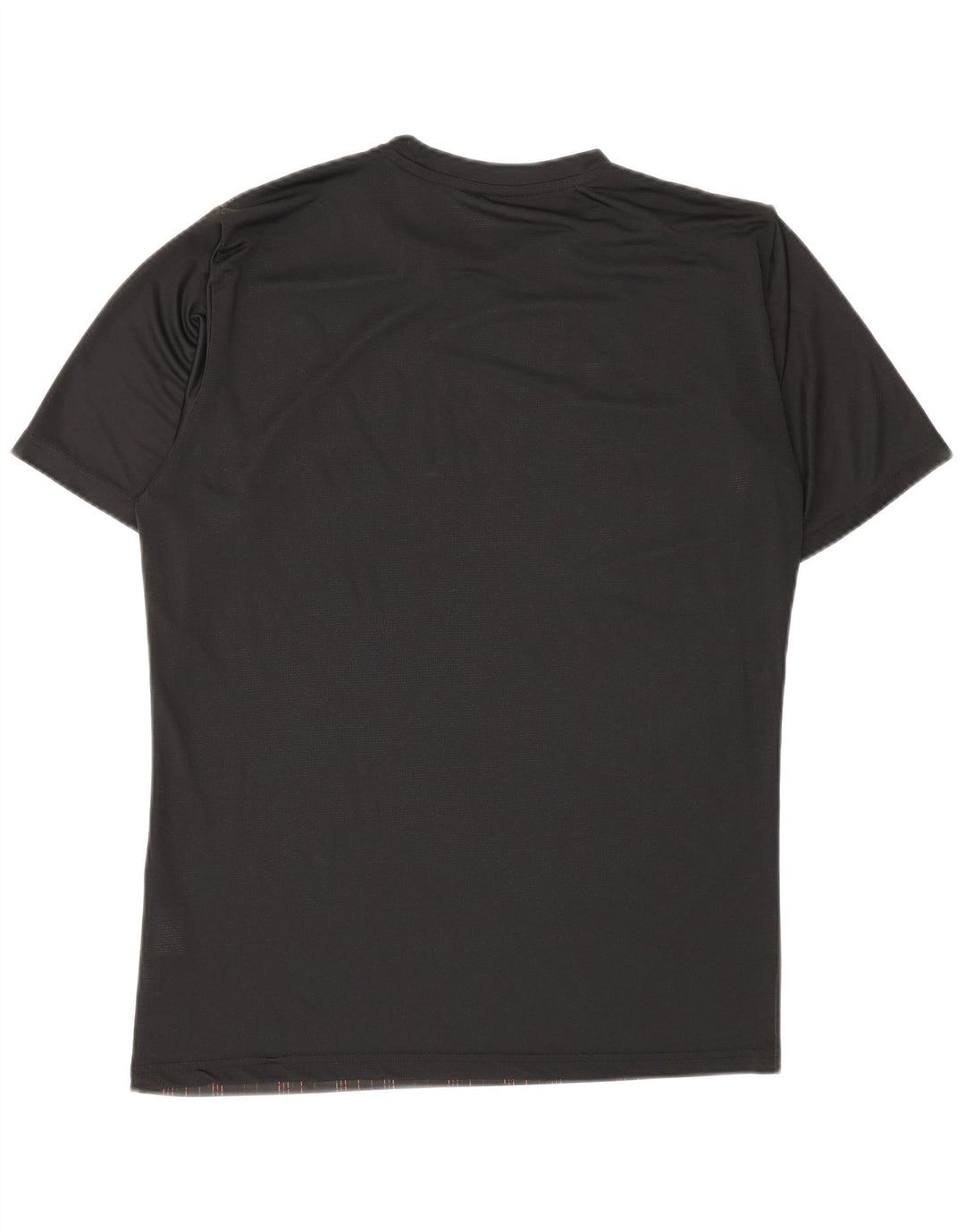 Puma Mens T-Shirt Top Médio Poliéster Geométrico Preto