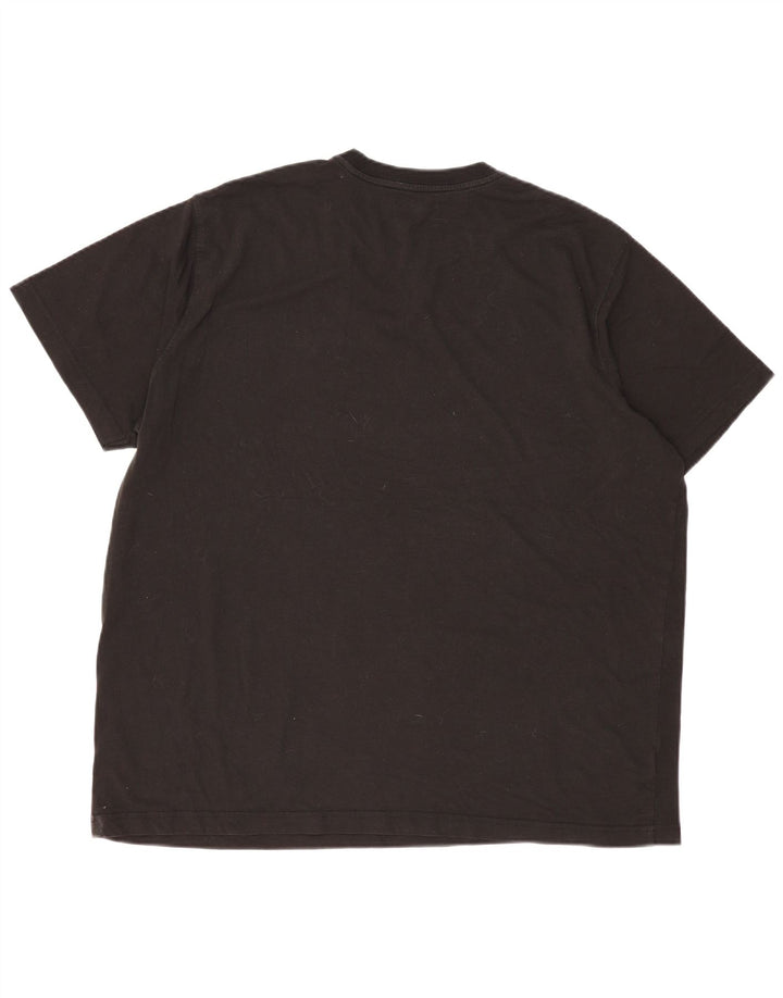 Camiseta masculina Eddie Bauer Top 2XL algodão preto