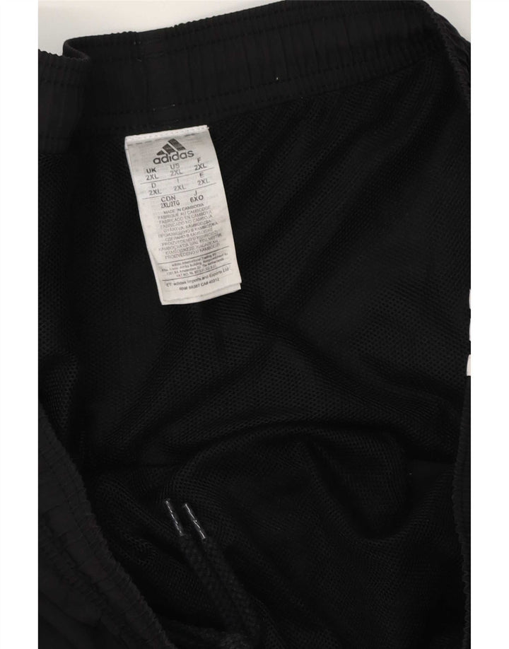 Shorts esportivos masculinos Adidas 2XL poliéster preto