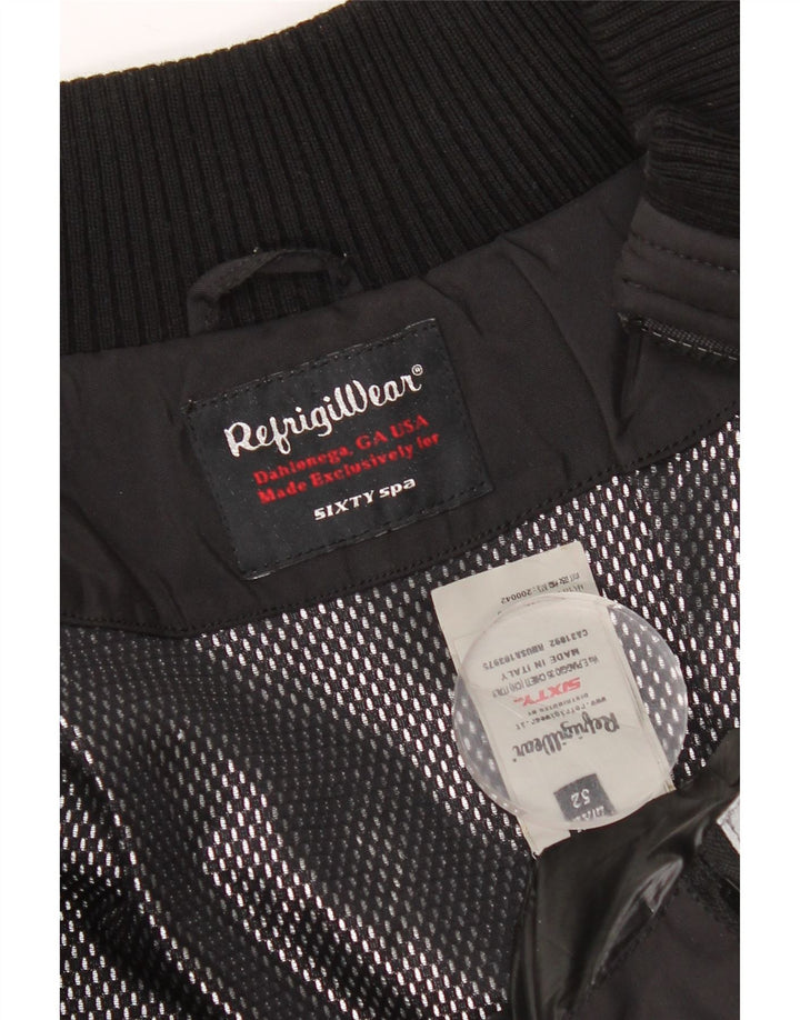 Jaqueta de chuva feminina Refrigiwear IT 52 2XL nylon preto