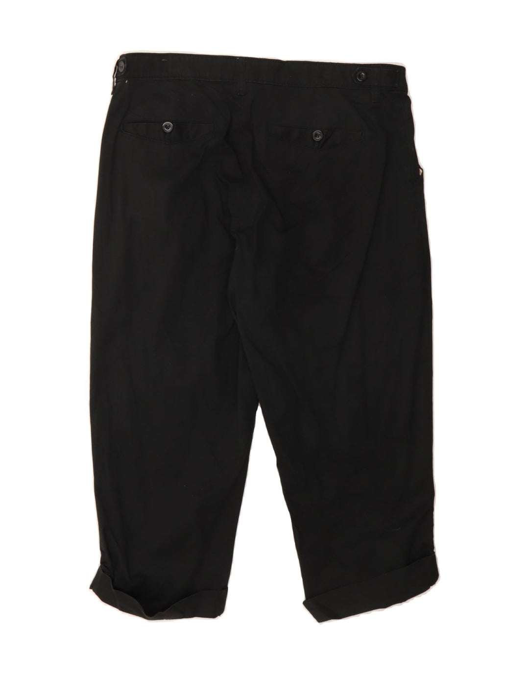 LEE Womens Capri Trousers US 14 XL W32 L21 Black Cotton Vintage Lee and Second-Hand Lee from Messina Hembry 