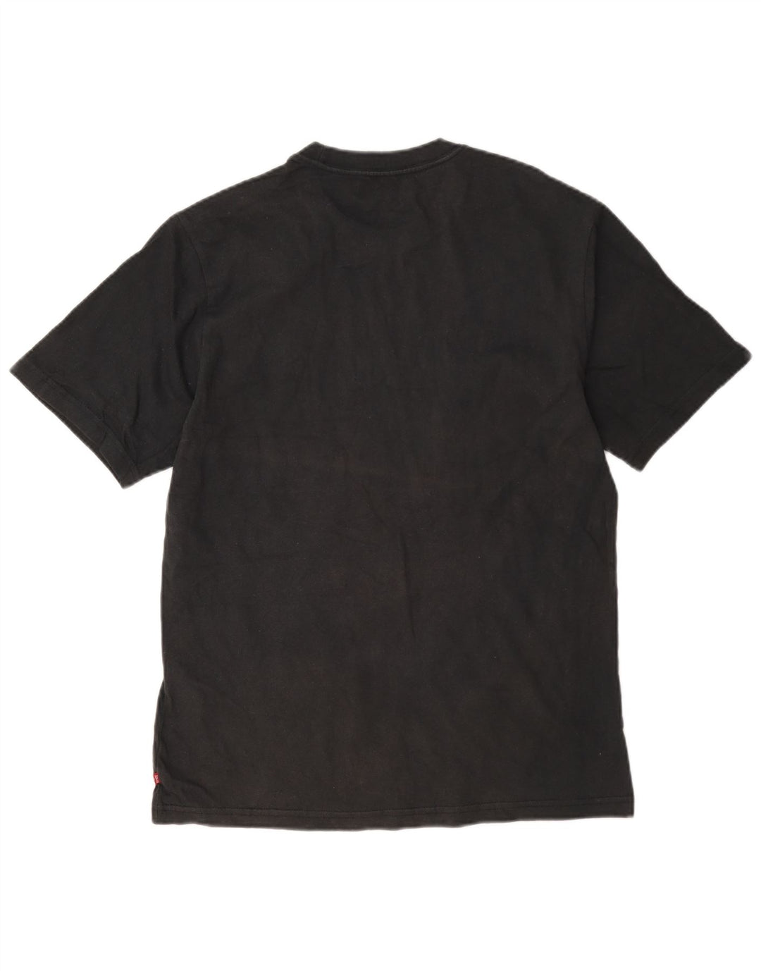 Camiseta masculina relaxada Levi's top pequeno algodão preto