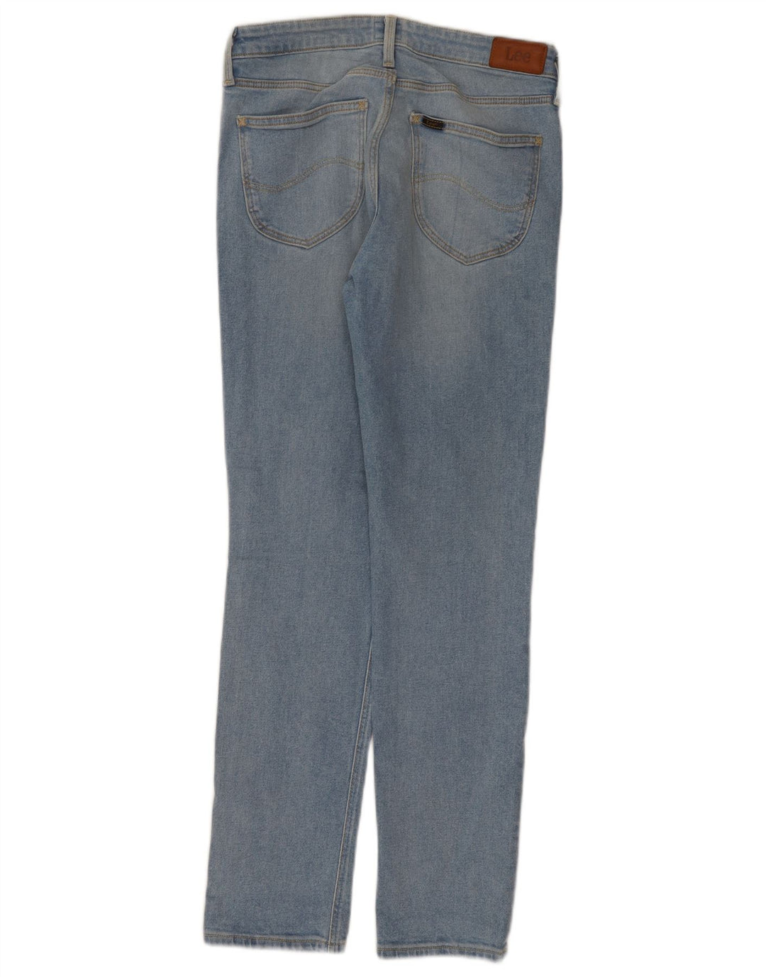 Lee Womens Elly Slim Jeans W27 L31 Azul Algodão