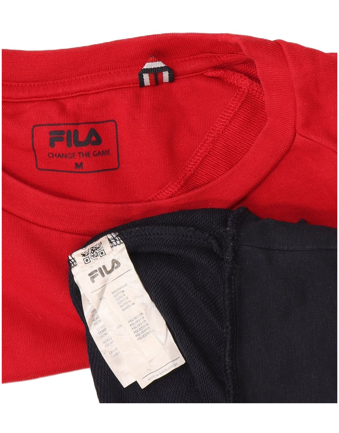 Fila Mens Graphic Moletom Jumper UK 14 Médio Multicolorido Colourblock