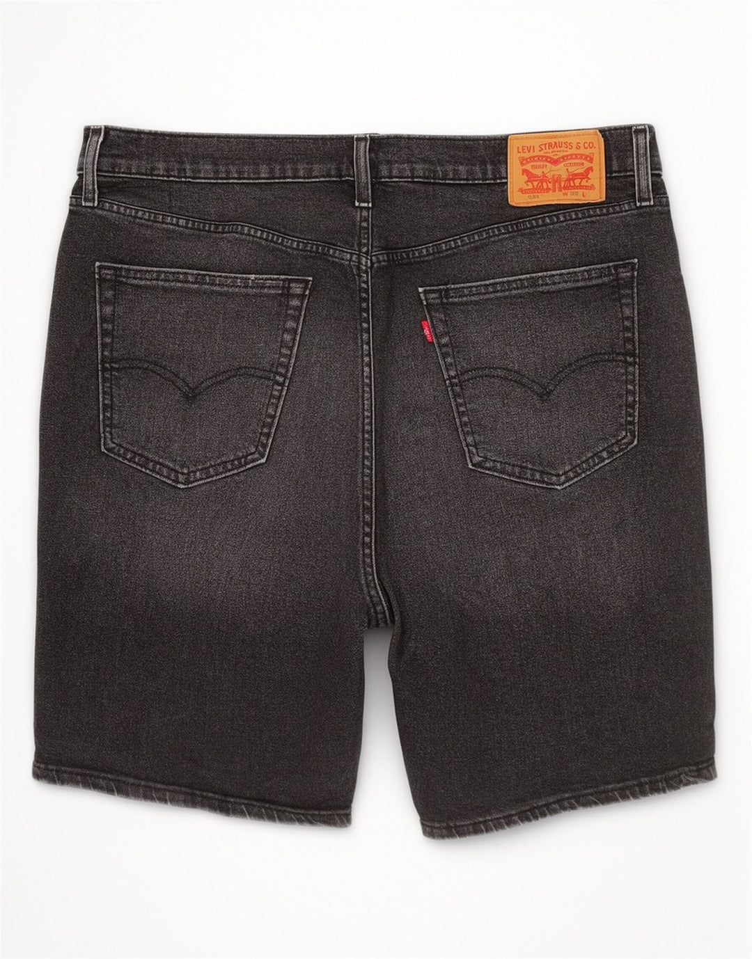 Shorts jeans masculino 541 Levi's W36 grande algodão preto
