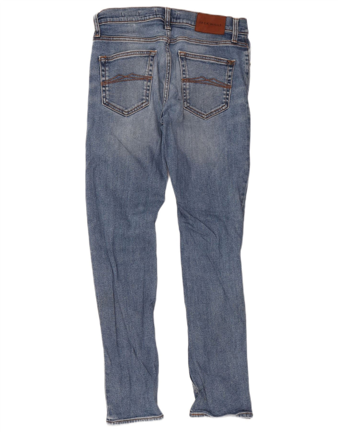 Jack Wills Mens Slim Jeans W28 L30 Azul Algodão