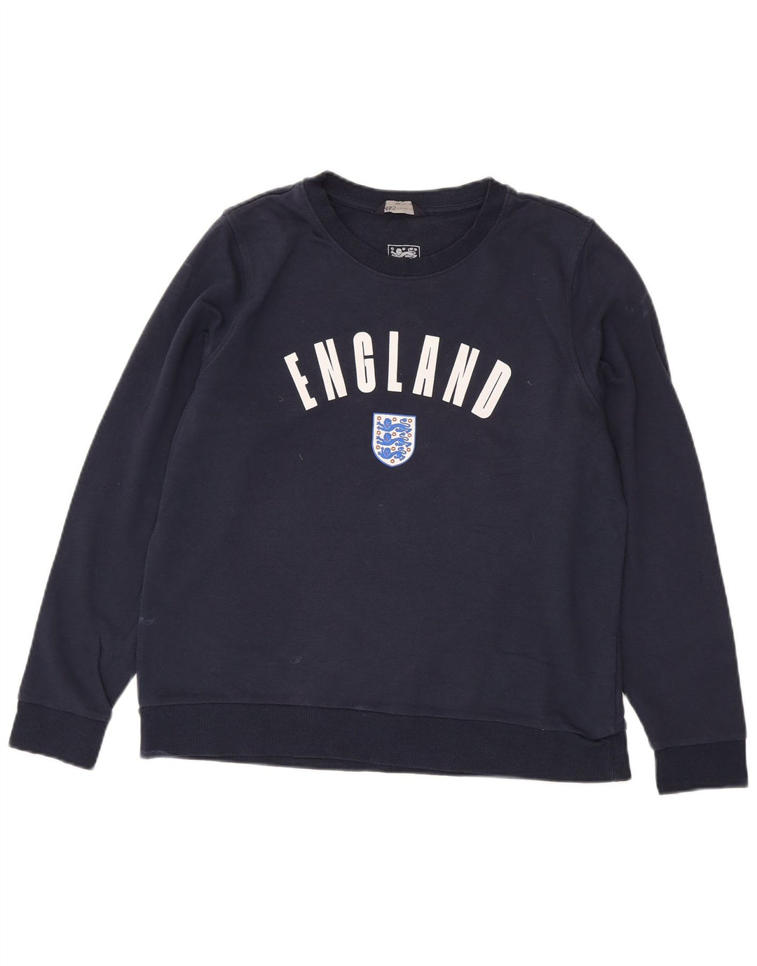 Suéter feminino Marks & Spencer Inglaterra Reino Unido 16 grande azul marinho