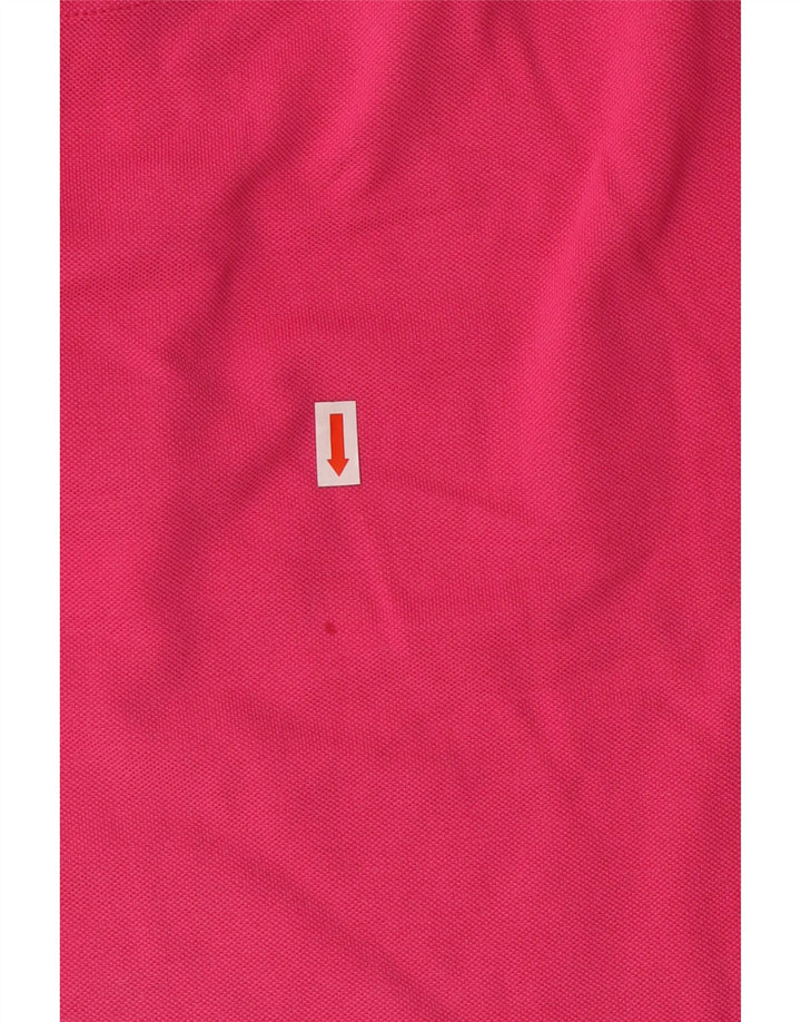Camisa polo masculina HARMONT & BLAINE algodão rosa médio