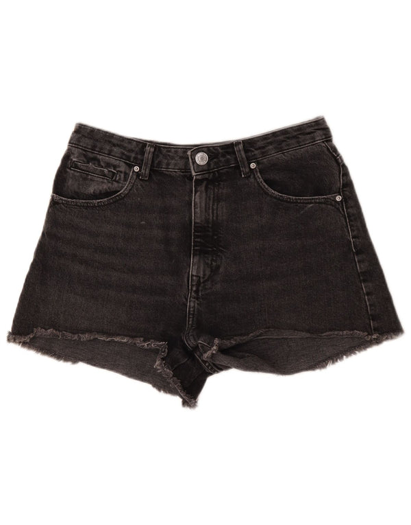 Shorts jeans feminino Zara EU 40 médio W30 preto