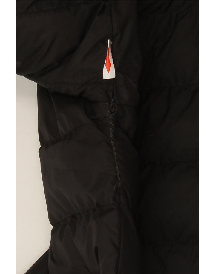 Jaqueta acolchoada masculina Mountain Warehouse UK 38 nylon preto médio