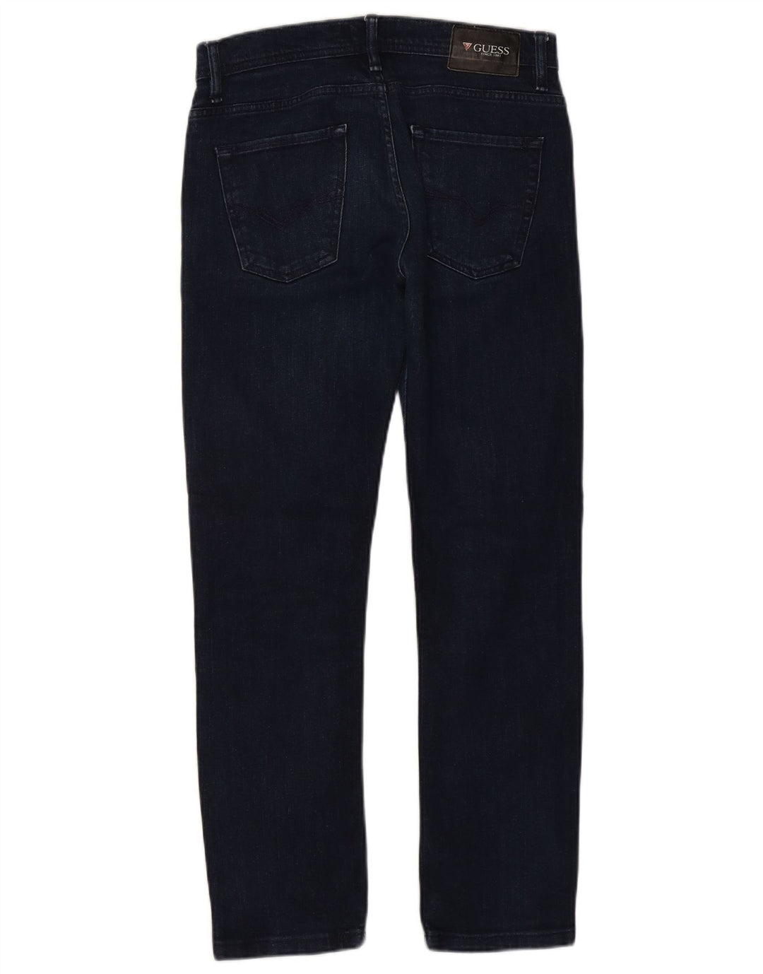 Jeans slim masculino GUESS W29 L28 algodão azul marinho