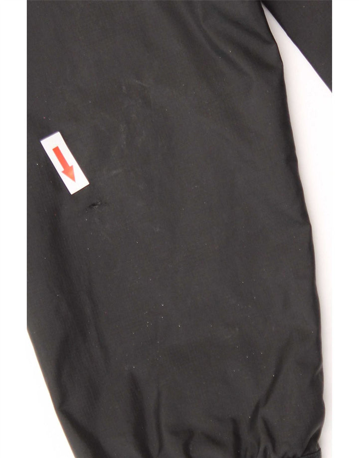 Jaqueta de chuva masculina Puma com capuz UK 38 médio preto nylon
