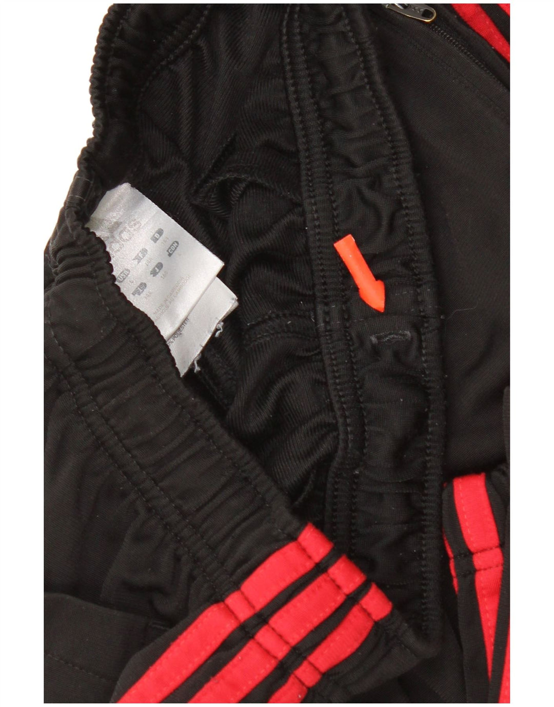 Adidas meninos calças de treino joggers 13-14 anos preto poliéster